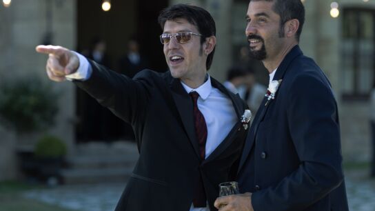 Marcel Borràs y Álex García como Rober y José Antonio en 'El Inmortal' T2.