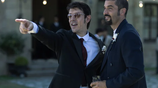 Marcel Borràs y Álex García como Rober y José Antonio en 'El Inmortal' T2. Marcel Borràs y Álex García como Rober y José Antonio en 'El Inmortal' T2.