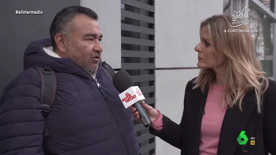 Un colombiano solicitante de asilo, a Andrea Ropero: "Sin estar documentados no tenemos ninguna salida" Un colombiano solicitante de asilo, a Andrea Ropero: "Sin estar documentados no tenemos ninguna salida"