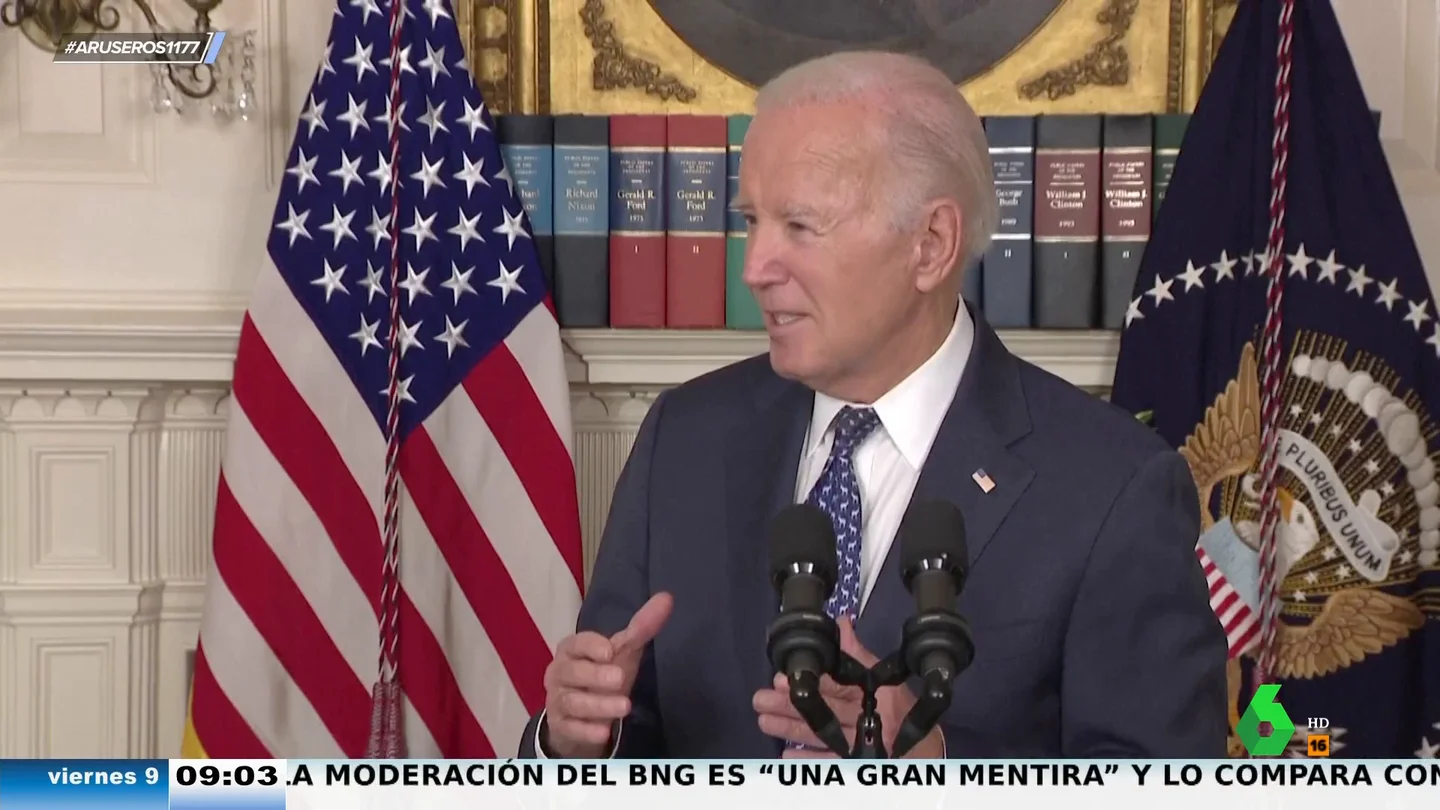El nuevo lapsus de Biden minutos después de asegurar que su memoria "está bien": así confunde México con Egipto en pleno discurso El nuevo lapsus de Biden minutos después de asegurar que su memoria "está bien": así confunde México con Egipto en pleno discurso