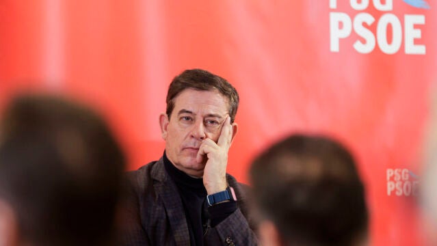  El candidato del PSdeG a la Presidencia de la Xunta de Galicia, José Ramón Gómez Besteiro