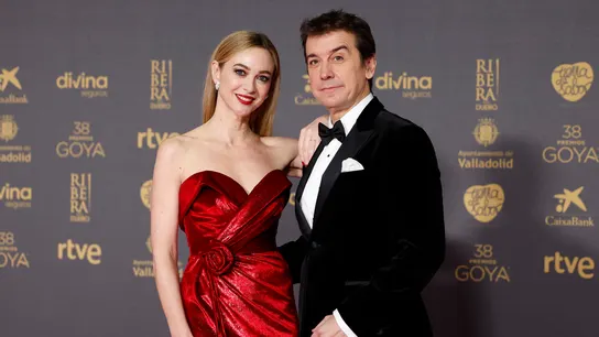 Los actores Javier Veiga y Marta Hazas. Los actores Javier Veiga y Marta Hazas.