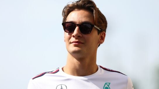 George Russell, piloto de Mercedes