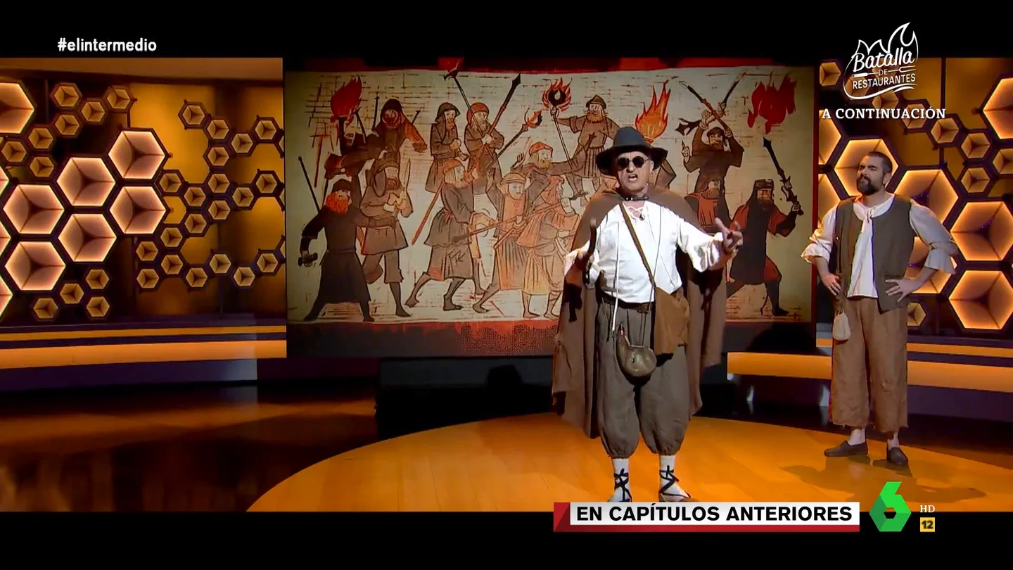 Wyoming habla de las protestas de los agricultores en El Intermedio Wyoming habla de las protestas de los agricultores en El Intermedio