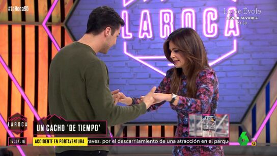 Nuria Roca y Francisco Cacho bailan una bachata en directo: "No pens&eacute; que lo har&iacute;a tan bien"