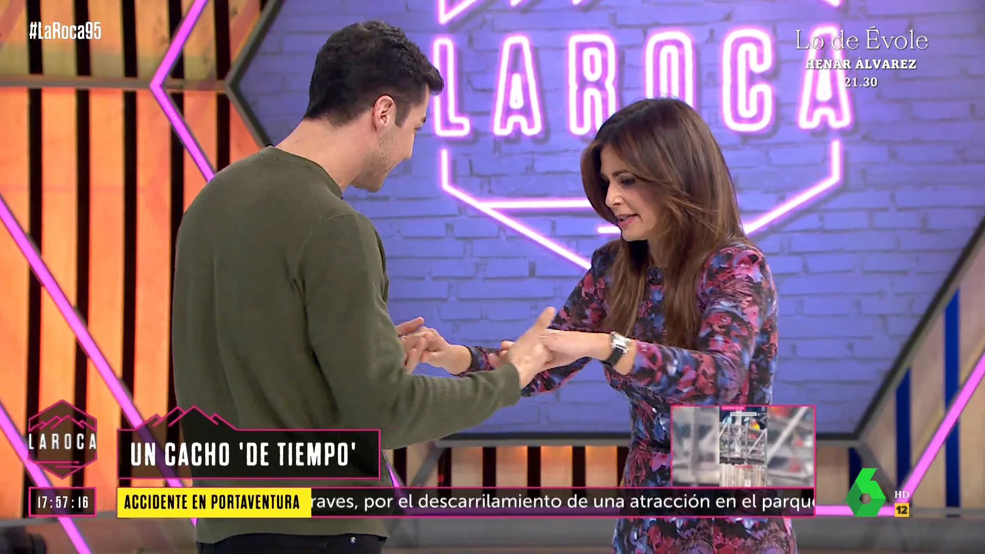 Nuria Roca y Francisco Cacho bailan una bachata en directo: "No pensé que lo haría tan bien"