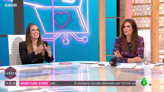 La reacción de Nuria Roca ante un tratamiento de cuidado corporal con peces La reacción de Nuria Roca ante un tratamiento de cuidado corporal con peces