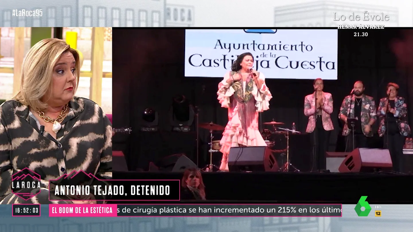 María del Monte está destrozada por la detención de su sobrino Antonio Tejado María del Monte está destrozada por la detención de su sobrino Antonio Tejado