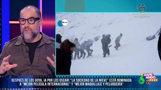 El veredicto de Alberto Rey sobre las posibilidades de 'La sociedad de la nieve' de ganar un Oscar El veredicto de Alberto Rey sobre las posibilidades de 'La sociedad de la nieve' de ganar un Oscar