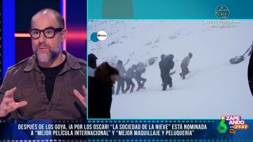 El veredicto de Alberto Rey sobre las posibilidades de 'La sociedad de la nieve' de ganar un Oscar