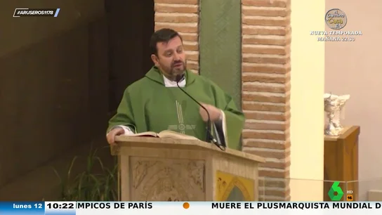"La lástima lo único que puede hacer es abrirte un poco la cartera", afirma el cura "La lástima lo único que puede hacer es abrirte un poco la cartera", afirma el cura
