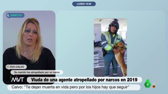 El testimonio de Eva, viuda de un guardia civil atropellado por un narco: "Te deja muerta en vida"