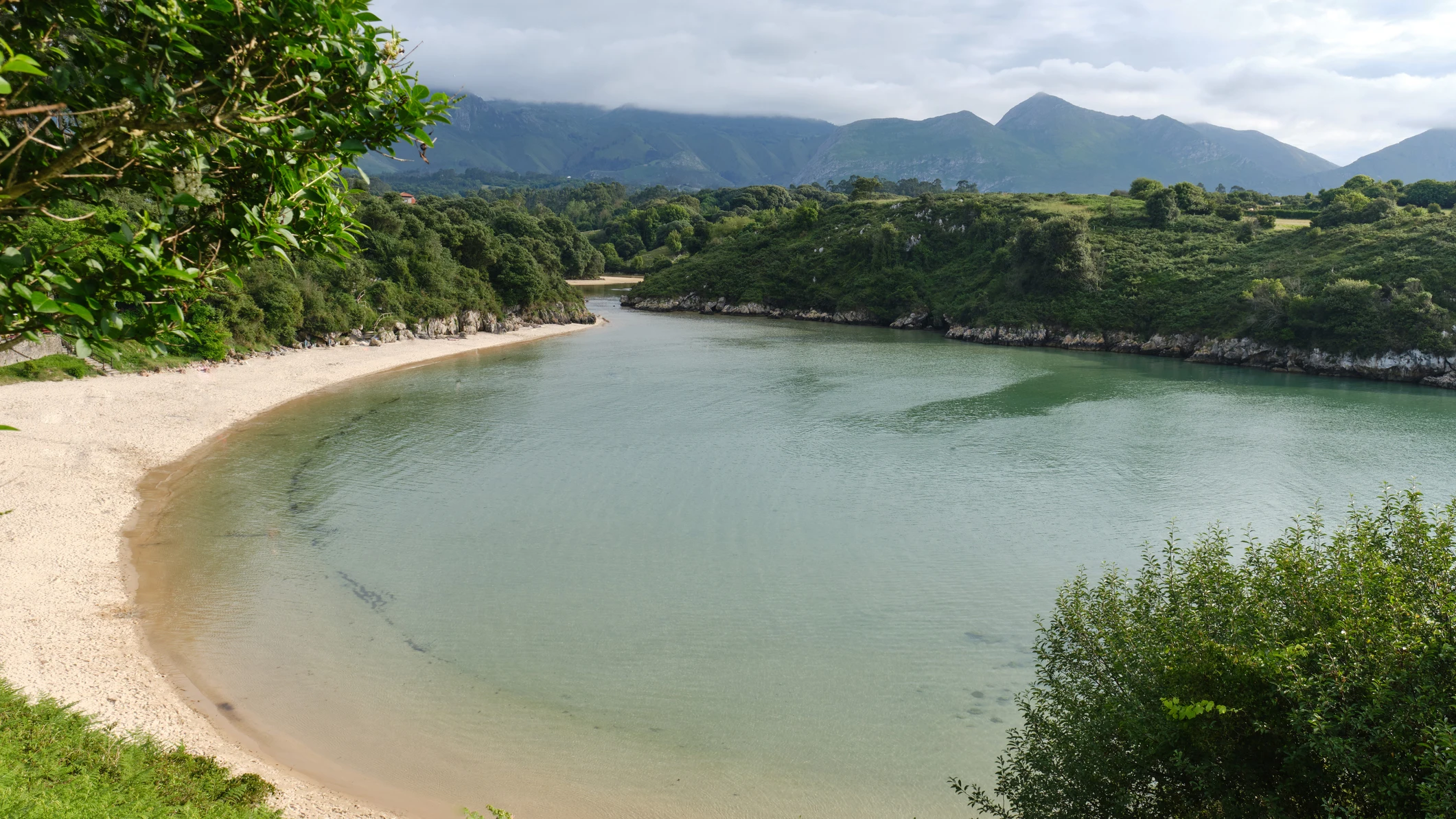 Playa de Poo, en Asturias