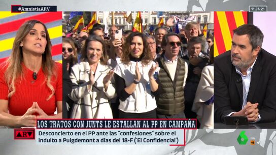 ARV La cr&iacute;tica de Carlos E. Cu&eacute; al giro del PP sobre Puigdemont: "Le han llamado terrorista y con un terrorista no te reconcilias"