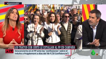 ARV La crítica de Carlos E. Cué al giro del PP sobre Puigdemont: "Le han llamado terrorista y con un terrorista no te reconcilias"