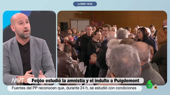 La pregunta de Gonzalo Miró a Isabel Díaz Ayuso Gonzalo Miró analiza en este vídeo el cambio de guion del Partido Popular respecto a la amnistía y el indulto a Carles Puigdemont y asegura que "es evidente que no iba a dejar pasar la oportunidad de gobernar, pero sus socios no lo aceptaban".