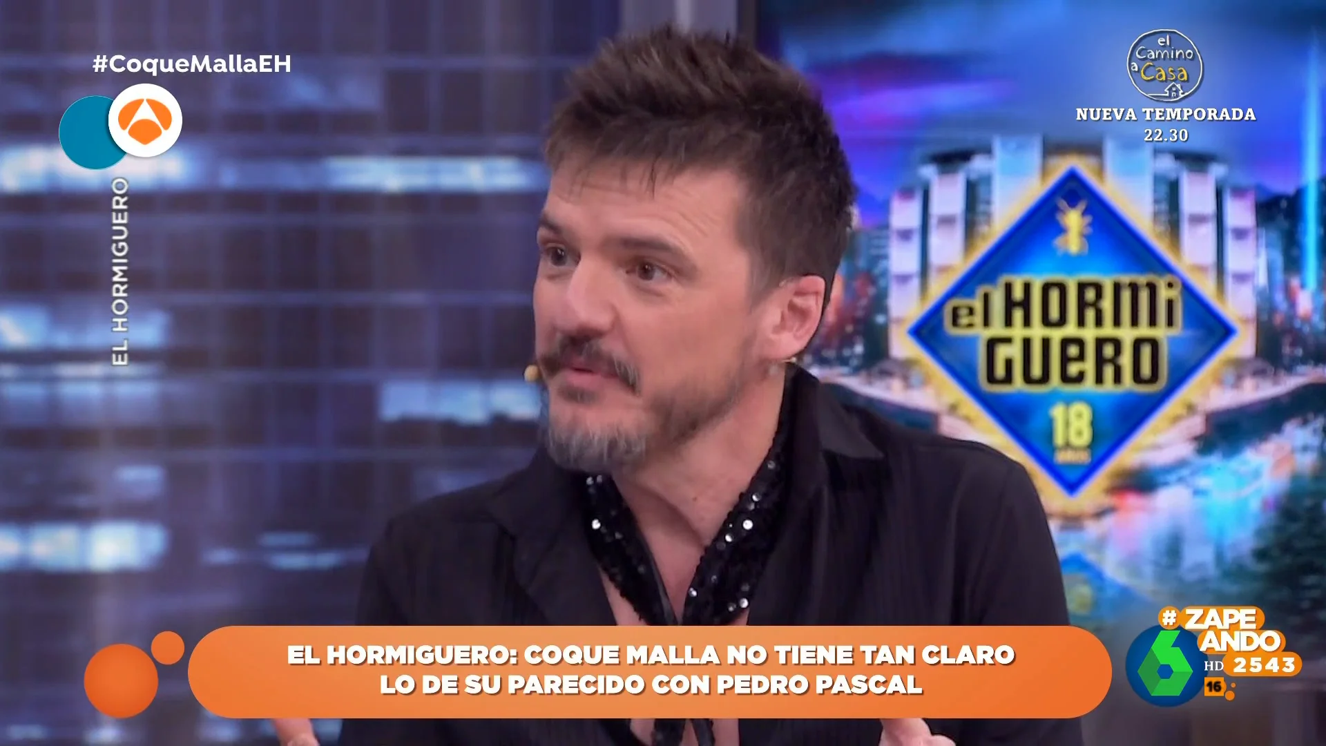 Coque Malla cuenta en 'El Hormiguero' que le han llegado a confundir con un famoso actor de Hollywood