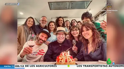 Joaquín Sabina cumple 75 años muy bien acompañado: así lo celebra junto a Leiva, Vanesa Martín y su mujer, Jimena