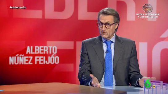 'Feijóo' responde a Wyoming sobre los contactos con Junts y ERC: "¿Cree que voy mendigando apoyos en reuniones secretas? Lo hago a la cara" 'Feijóo' responde a Wyoming sobre los contactos con Junts y ERC: "¿Cree que voy mendigando apoyos en reuniones secretas? Lo hago a la cara"