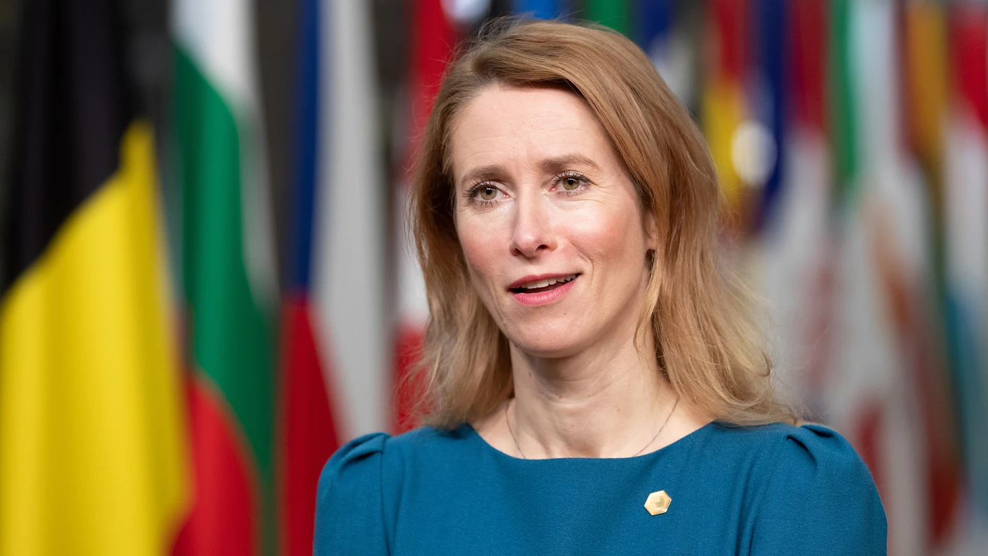 La primera ministra de Estonia, Kaja Kallas, en una imagen de 2021. La primera ministra de Estonia, Kaja Kallas, en una imagen de 2021.
