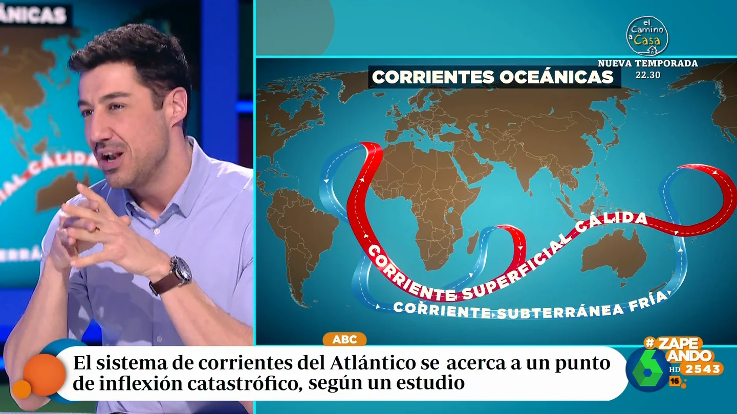 ¿Pueden colapsar las corrientes oceánicas? Francisco Cacho aclara cómo podrían afectar al clima ¿Pueden colapsar las corrientes oceánicas? Francisco Cacho aclara cómo podrían afectar al clima