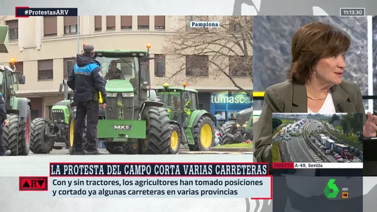 La crítica de Nativel Preciado a la actuación de la UE respecto a la situación de los agricultores: "Tienen que bajar a los problemas reales" La crítica de Nativel Preciado a la actuación de la UE respecto a la situación de los agricultores: "Tienen que bajar a los problemas reales"
