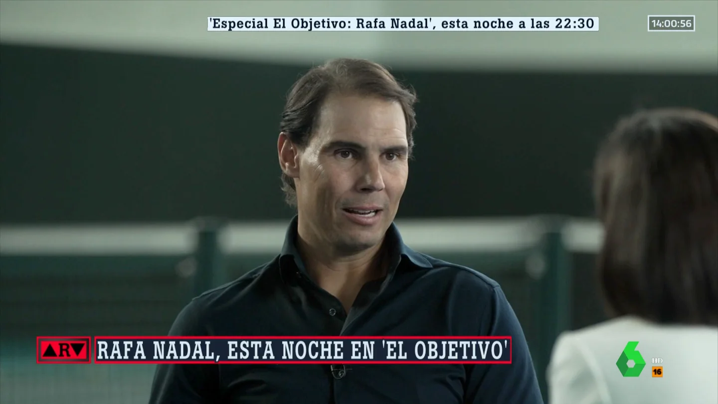 Rafa Nadal contesta a Ana Pastor sobre su polémica con Arabia Saudí: "Si no evoluciona, te diré que me equivoqué por completo" Rafa Nadal contesta a Ana Pastor sobre su polémica con Arabia Saudí: "Si no evoluciona, te diré que me equivoqué por completo"