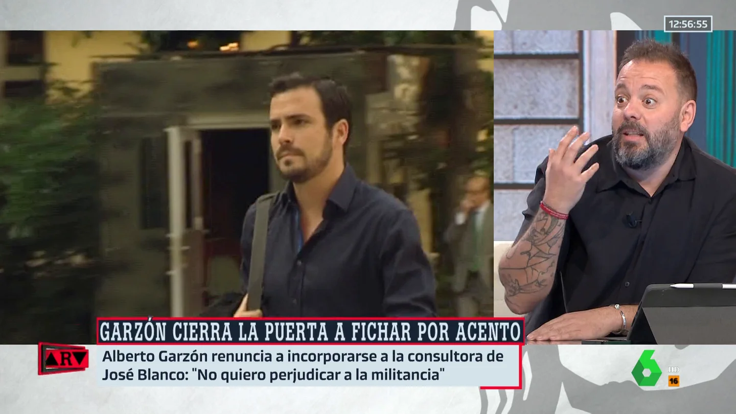 Antonio Maestre explica por qué era incoherente que Garzón se incorporase a 'Acento' Antonio Maestre explica por qué era incoherente que Garzón se incorporase a 'Acento'
