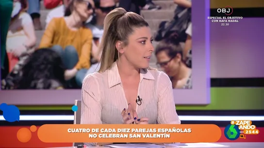 Valeria Ros cuenta en Zapeando cómo celebraría el día de San Valentín si tuviera pareja Valeria Ros cuenta en Zapeando cómo celebraría el día de San Valentín si tuviera pareja