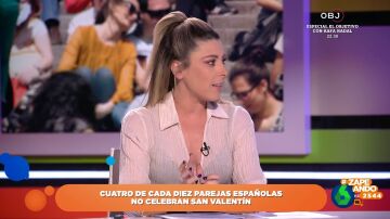 Valeria Ros cuenta en Zapeando cómo celebraría el día de San Valentín si tuviera pareja
