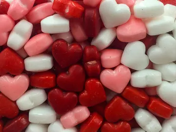 Corazones en San Valentín Corazones en San Valentín