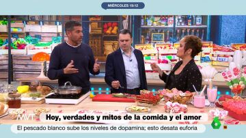 MVT Ni ostras ni champán: el nutricionista Pablo Ojeda desmonta el mito de los alimentos afrodisíacos