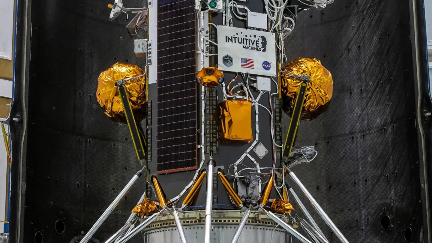 Odiseo busca aterrizar en la Luna para llevar experimentos de la NASA Odiseo busca aterrizar en la Luna para llevar experimentos de la NASA