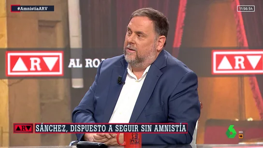 Oriol Junqueras, en ARV Oriol Junqueras, en ARV