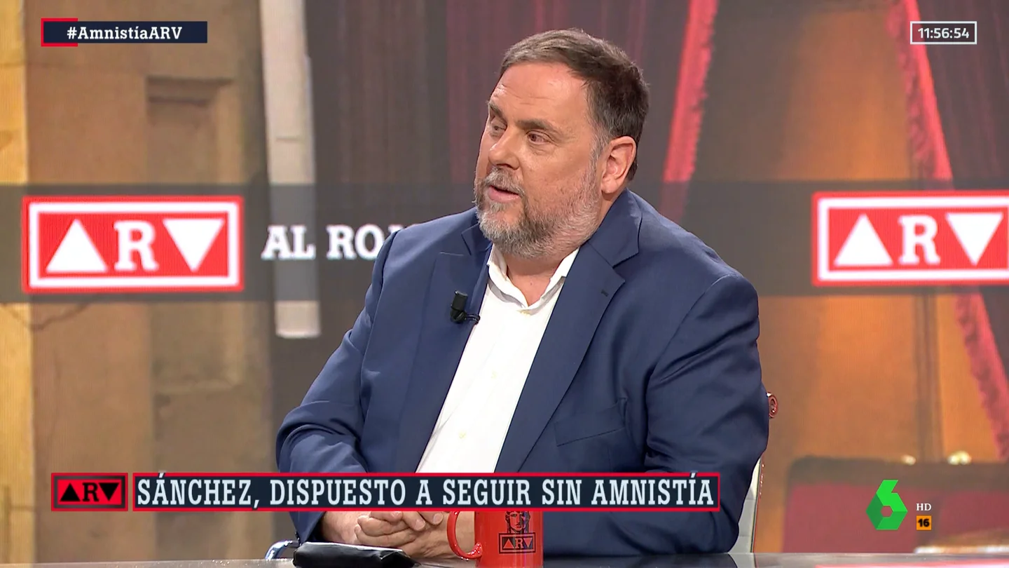 Oriol Junqueras, en ARV Oriol Junqueras, en ARV