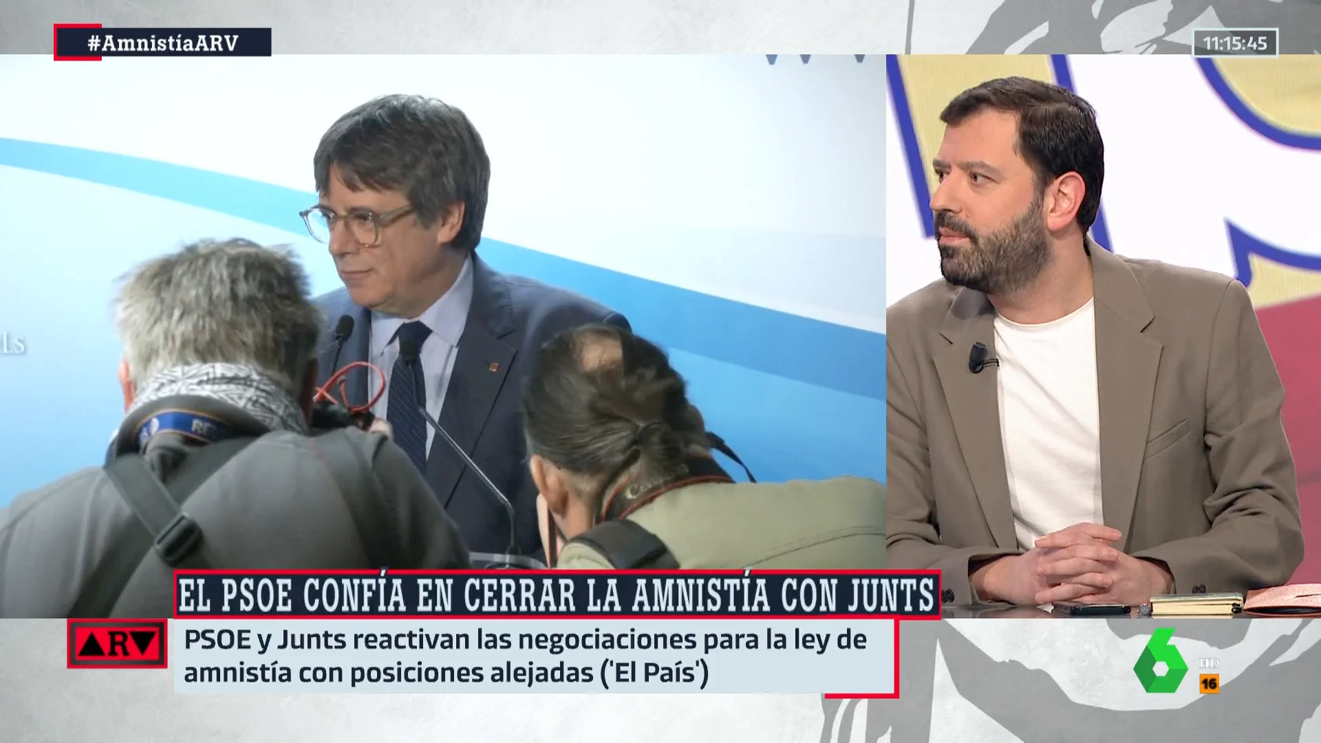 ¿La amnistía saldrá adelante? Rafa López y Antonio Ruiz Valdivia lo analizan