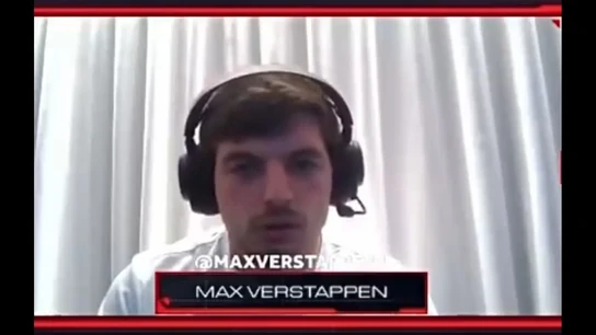Max Verstappen en directo de Twitch Max Verstappen en directo de Twitch