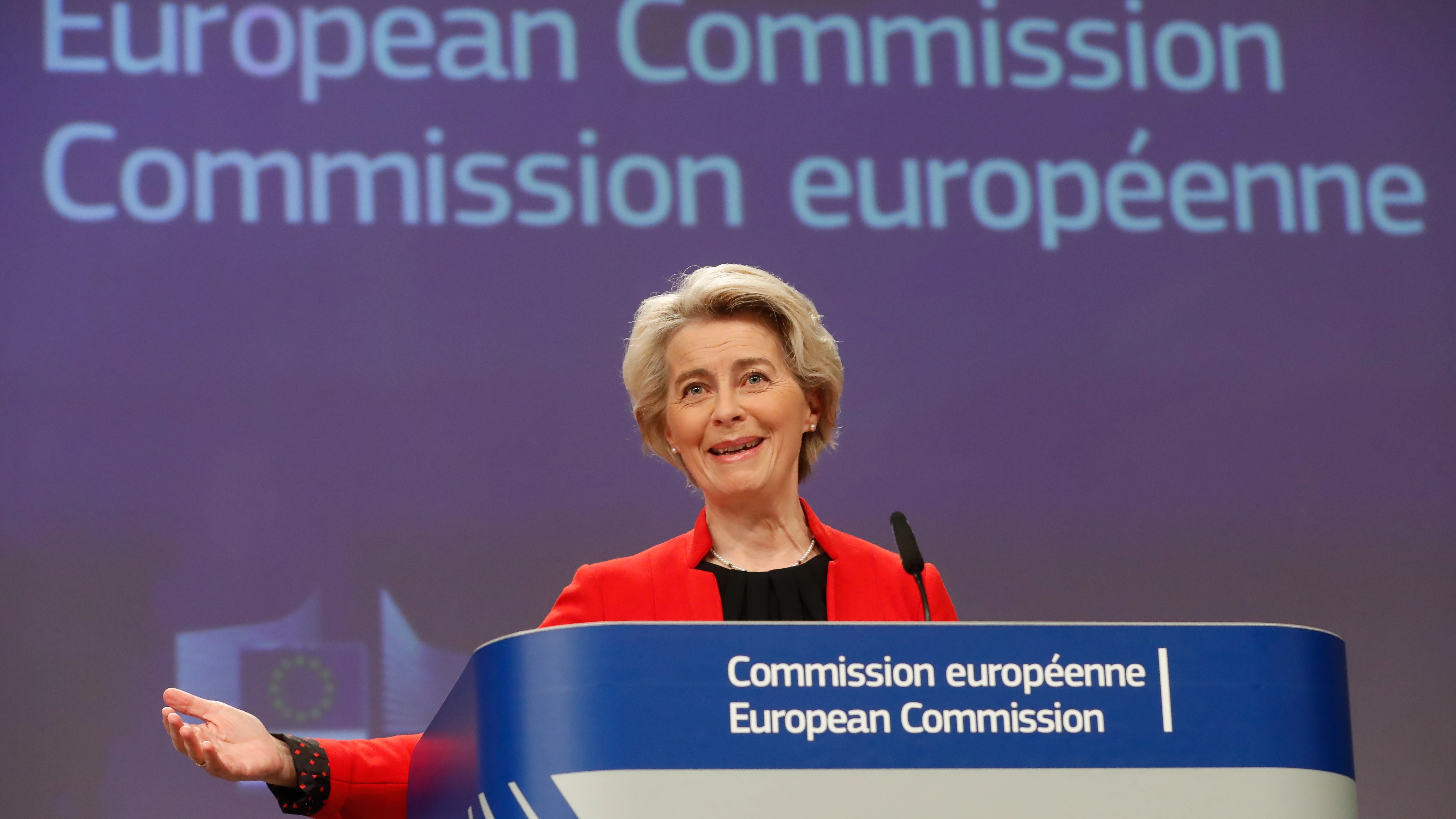 La presidenta de la Comisión Europea, Ursula von der Leyen, en una imagen de archivo.