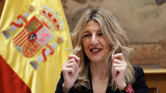 La vicepresidenta segunda del Gobierno, Yolanda Díaz, en una imagen de archivo Yolanda Díaz reconoce que habla con frecuencia con Puigdemont: "He vuelto a hablar con él esta semana"