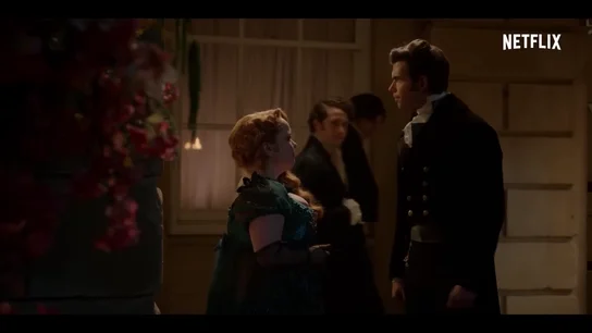 Penelope (Nicola Coughan) se enfrenta a Colin (Luke Newton) en la tercera temporada de 'Los Bridgerton'. Penelope (Nicola Coughan) se enfrenta a Colin (Luke Newton) en la tercera temporada de 'Los Bridgerton'.