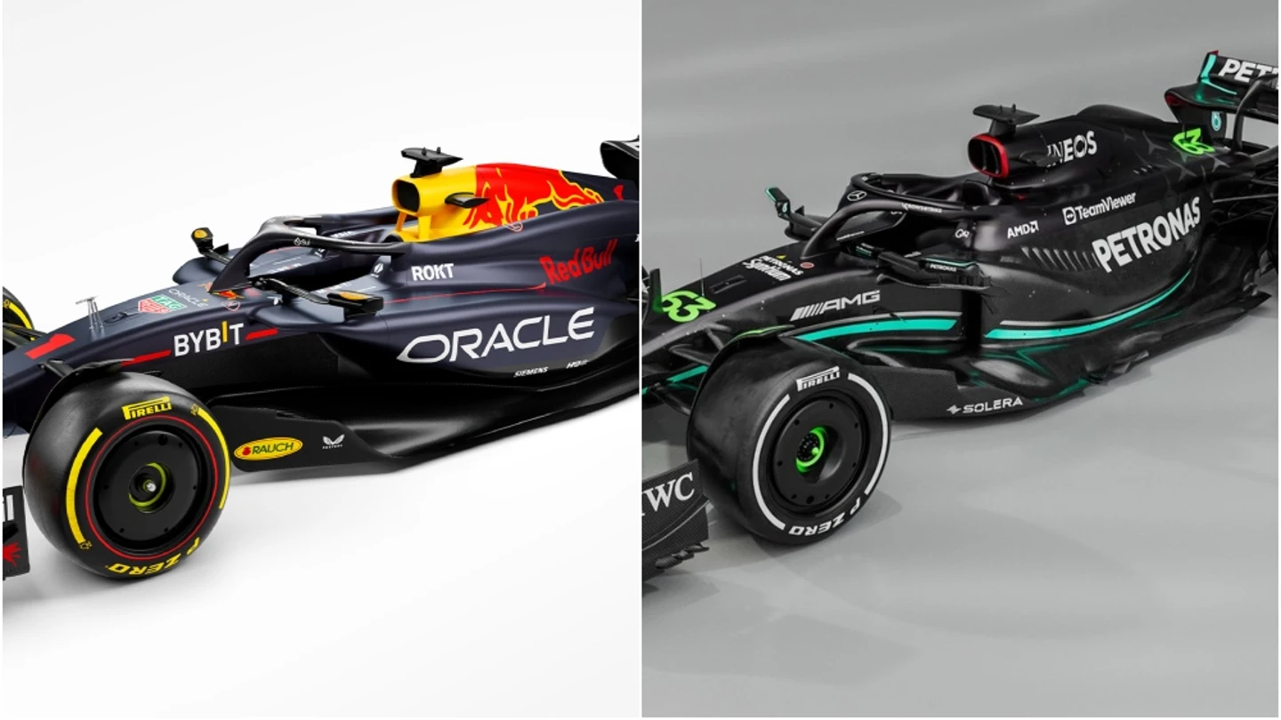 Red Bull y Mercedes Red Bull y Mercedes