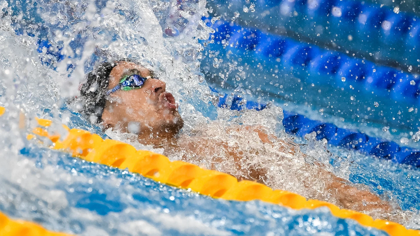 El español Hugo González, campeón del mundo en los 200 metros espalda El español Hugo González, campeón del mundo en los 200 metros espalda