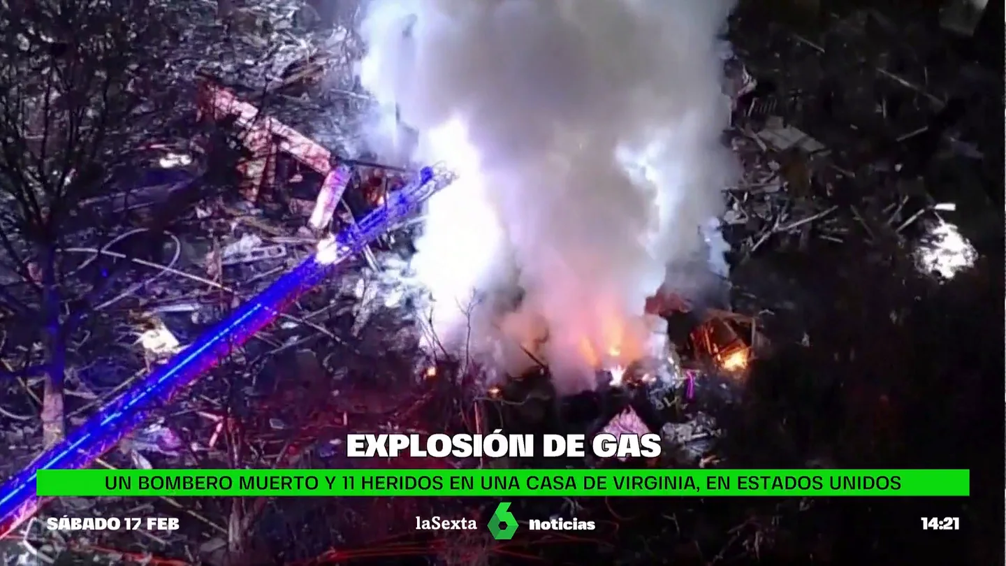 Explosión en una casa de EEUU Explosión en una casa de EEUU