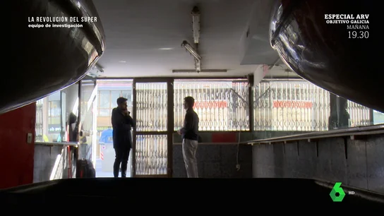 Equipo de Investigación accede a un futuro supermercado fantasma en el centro de Barcelona Equipo de Investigación accede a un futuro supermercado fantasma en el centro de Barcelona