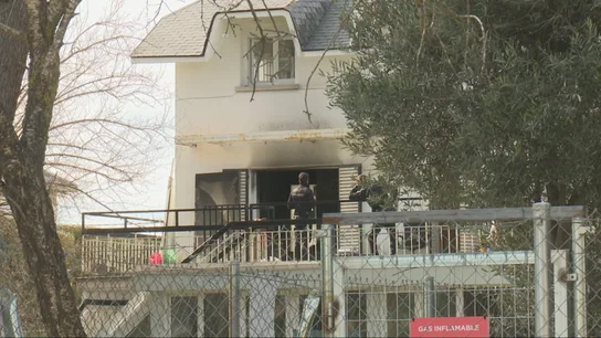 Imagen de la residencia donde han muerto dos ancianas en un incendio Imagen de la residencia donde han muerto dos ancianas en un incendio