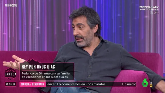 Juan del Val, sobre las vacaciones de Federico X tras un mes en el trono: "Cobra sentido que esto se hizo por el tema de Genoveva" Juan del Val, sobre las vacaciones de Federico X tras un mes en el trono: "Cobra sentido que esto se hizo por el tema de Genoveva"