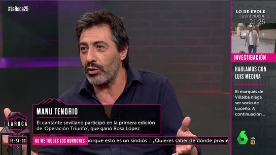 La reflexión de Juan del Val sobre la música actual: "Da la sensación que no es posible sacar la cabeza si no haces reguetón" La reflexión de Juan del Val sobre la música actual: "Da la sensación que no es posible sacar la cabeza si no haces reguetón"