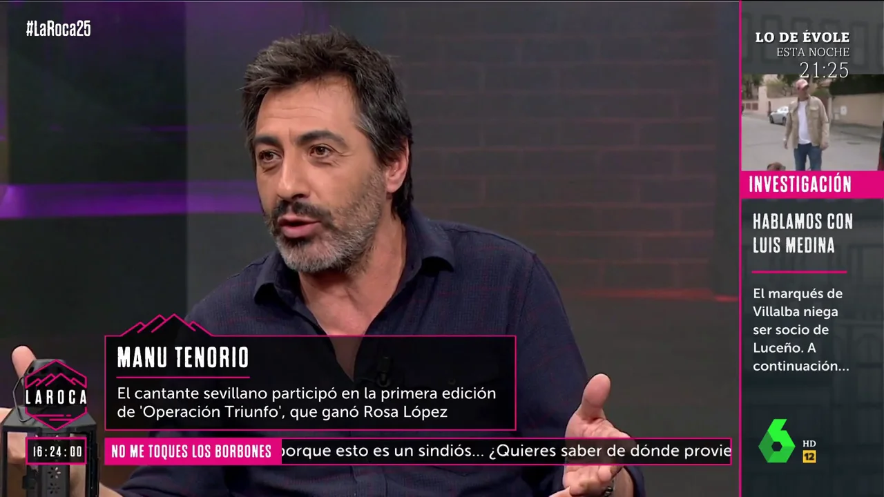 La reflexión de Juan del Val sobre la música actual: "Da la sensación que no es posible sacar la cabeza si no haces reguetón"