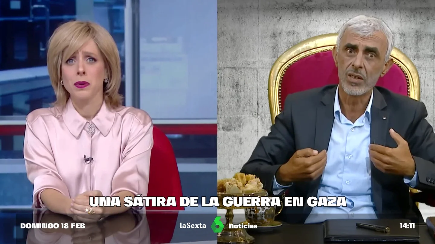 el programa satírico de la televisión israelí que carga contra la guerra de Gaza el programa satírico de la televisión israelí que carga contra la guerra de Gaza
