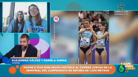 Alejandra Gálvez y Daniela Sierra, madre e hija, compiten juntas en el Campeonato de atletismo: "Estar allí ya era un premio" Alejandra Gálvez y Daniela Sierra, madre e hija, compiten juntas en el Campeonato de atletismo: "Estar allí ya era un premio"